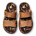Classic Dual-Strap PU Leather Sandals|WF-805