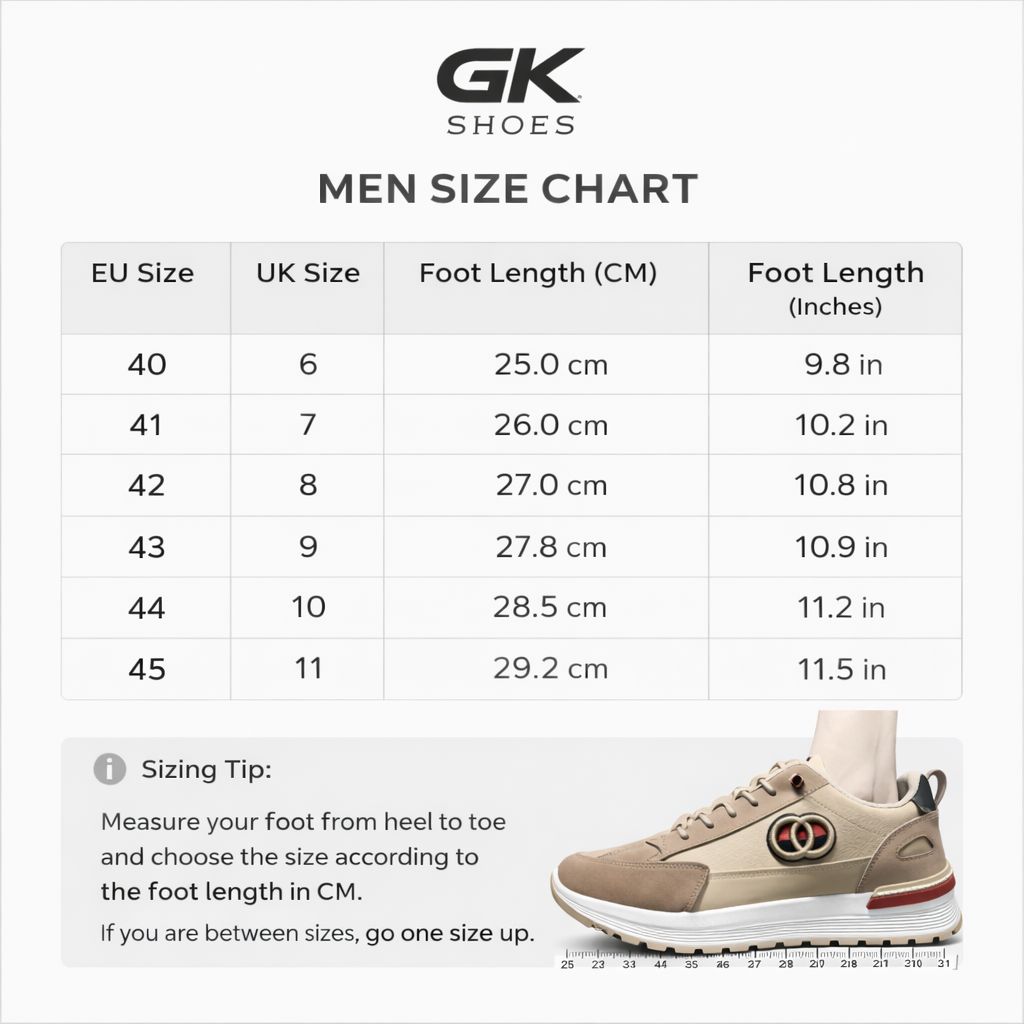 GREIP Men’s Casual Sneakers  Lightweight Mesh Sports Shoes | Gk-553