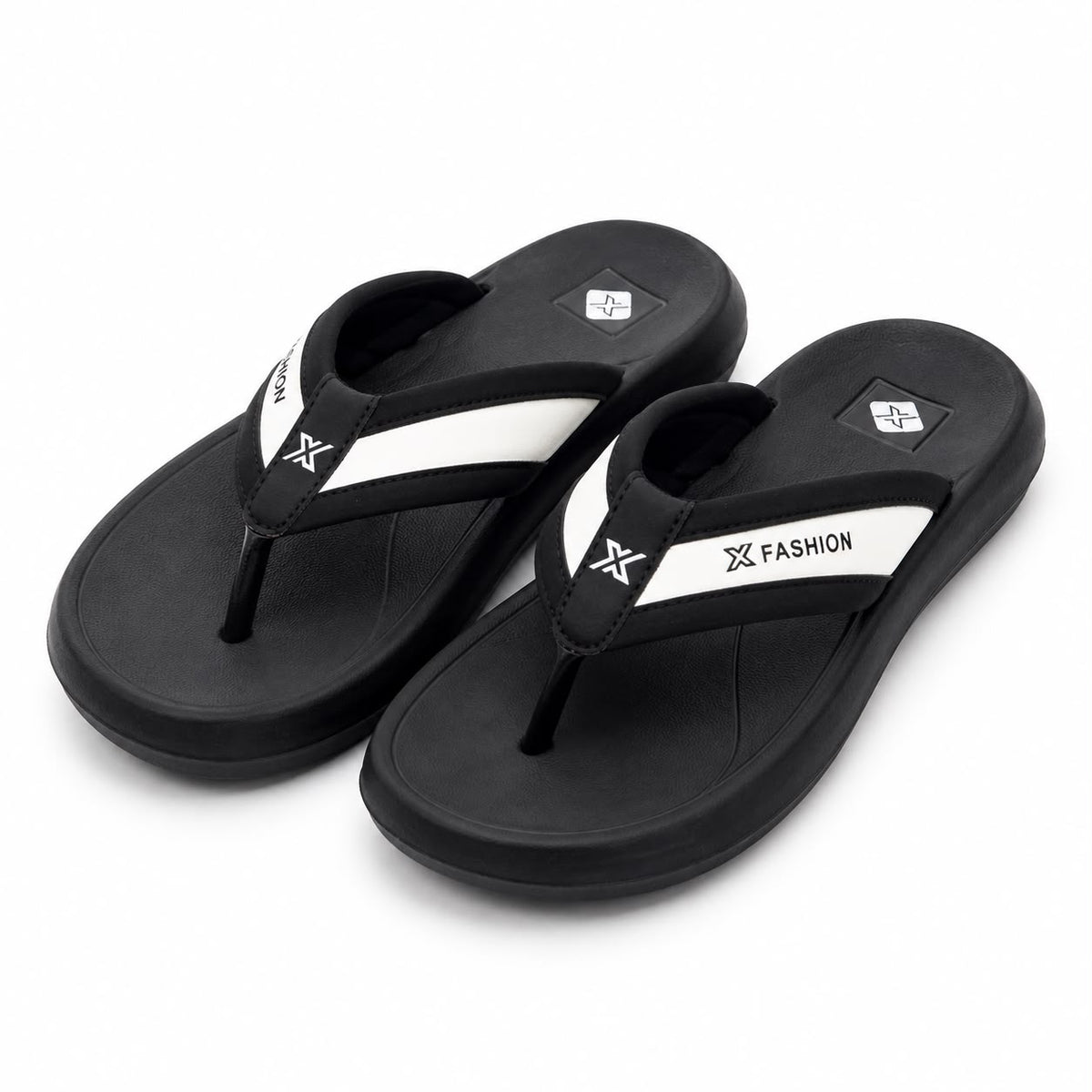 X Fashion Men’s Comfort Flip Flops Lightweight Soft Sole Slippers|WG-X7